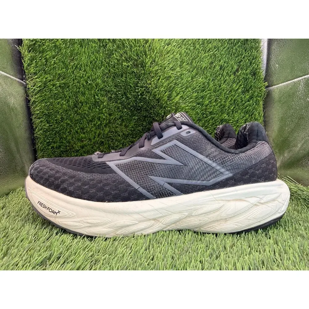 New Balance  Fresh Foam X 1080v14 M1080B14 Athletic Sneaker Men's 13 Black Mesh